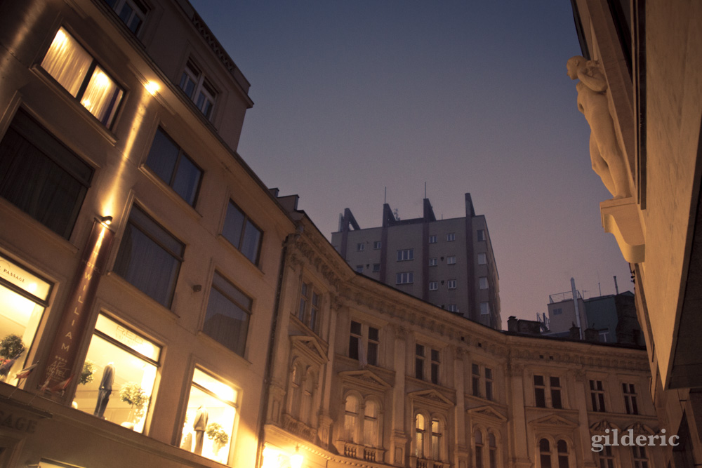 Les lumières de Noël de Bratislava - Photo de Gilderic