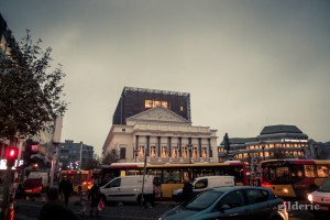 Opéra royal- Liège au matin