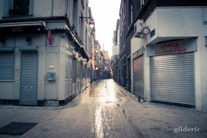 Liège au petit matin