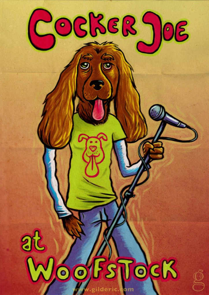 Joe Cocker - Dessin de Gilderic