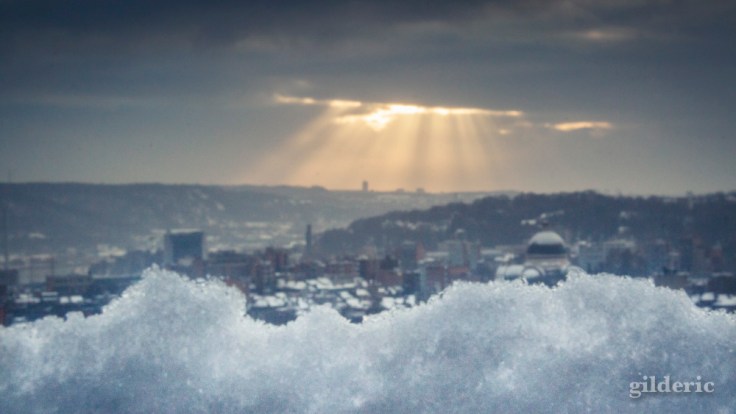 Photographier la neige (Liège) - Photo : Gilderic