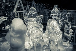 Nains de Blanches Neige - Disneyland Ice Dreams - Photo : Gilderic