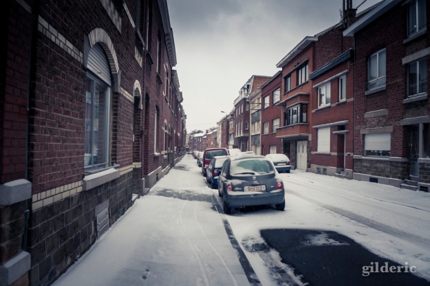 Photographier la ville sous la neige (Liège) - Photo : Gilderic