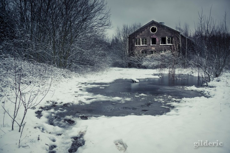 Fort de la Chartreuse (LIège, Belgique) sous la neige - photo : GIlderic