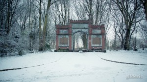 Fort de la Chartreuse (LIège, Belgique) sous la neige - photo : GIlderic