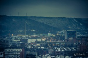 Winter Blues (Liège dans la neige) - Photo : Gilderic