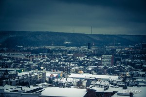 Winter Blues (Liège dans la neige) - Photo : Gilderic