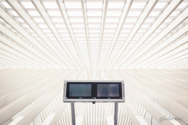Gare de Liège-Guillemins - Comment photographier le futur ?