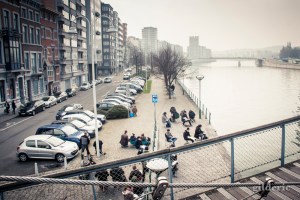 Classe de dessin - Liège - Photo : Gilderic