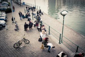 Classe de dessin - Liège - Photo : Gilderic