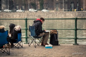 Dessinateur urbain - Liege (Belgique) - Photo : Gilderic