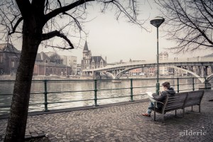 Dessinateur urbain - Liege (Belgique) - Photo : Gilderic