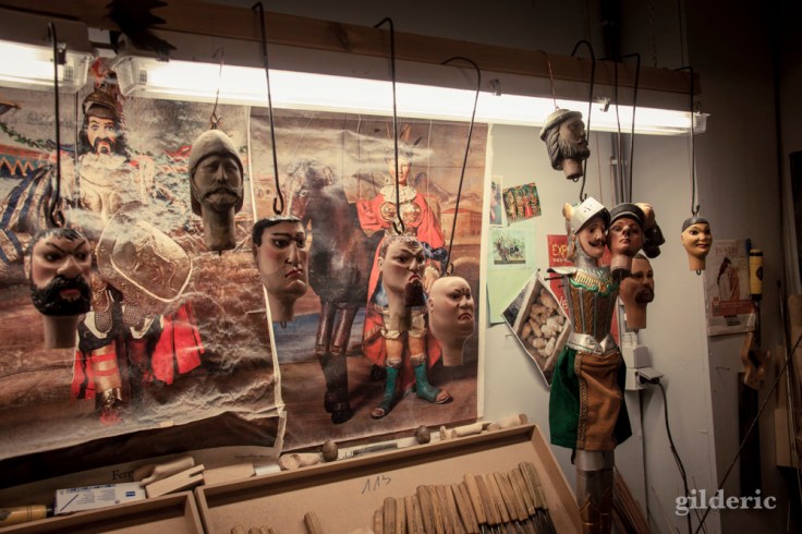 L'atelier du sculpteur de marionnettes