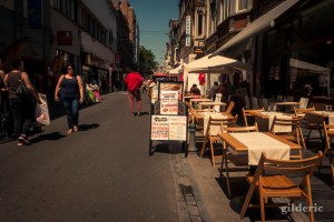Braderie à Liège - Photo : Gilderic