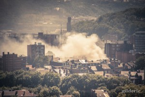 Liège brûle - Photo : Gilderic