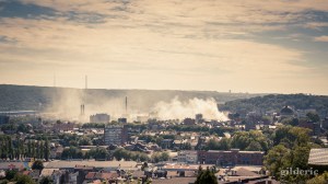 Incendie sur la ville - Photo : Gilderic