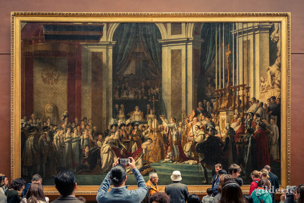 Le Sacre de Napoléon (Jacques-Louis David) au Musée du Louvre