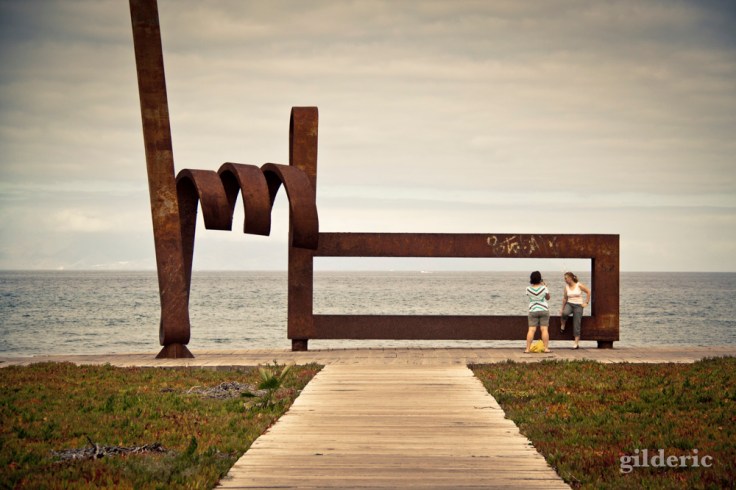 Sculpture à la mer (Playa de Las Americas, Tenerife) - Photo : Gilderic