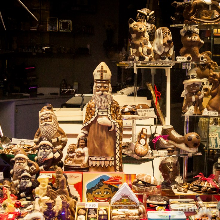 Saint-Nicolas en chocolat (Bruges) - Gilderic