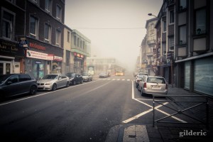 Rue Grétry embrumée