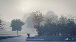 Brume et mystère à Liège-Guillemins