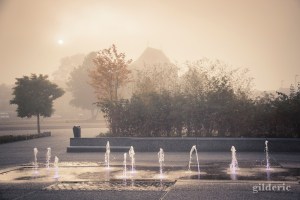Jeux d'eau et de mystère... (Liège-Guillemins)