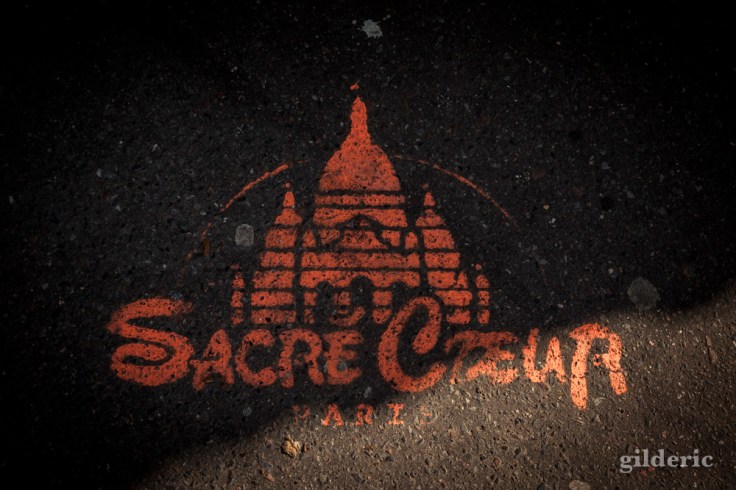 Graffiti Sacré-Coeur à Paris