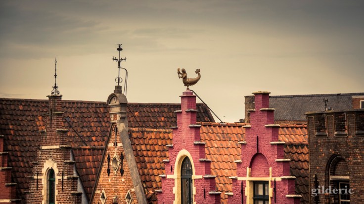 Les toits de Bruges