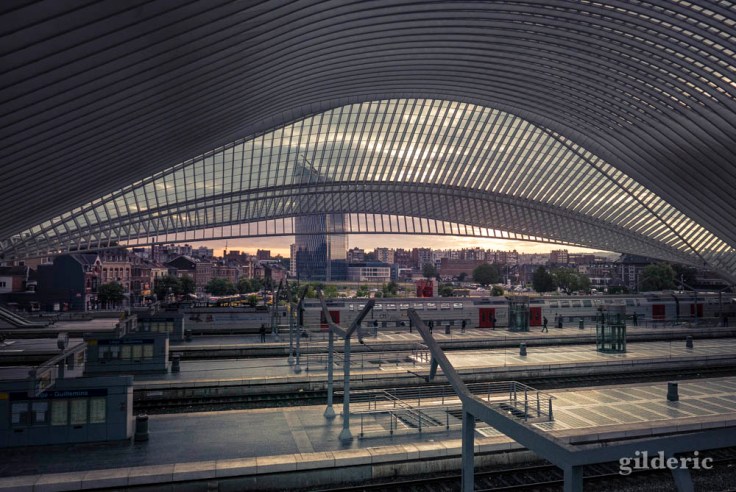 Un matin dans le futur (à la gare de Liège-Guillemins)