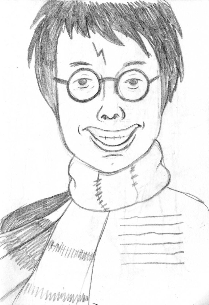 Harry Potter sarcastique (dessin)