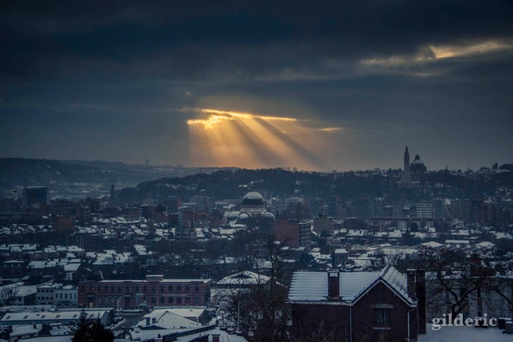 Après l'averse de neige (Liège)