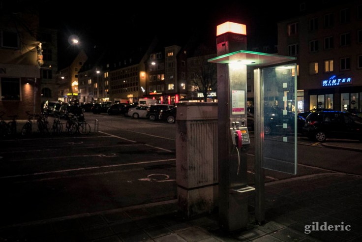 Cabine téléphonique à Nuremberg