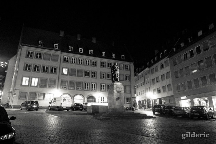 Statue de Dürer à Nuremberg