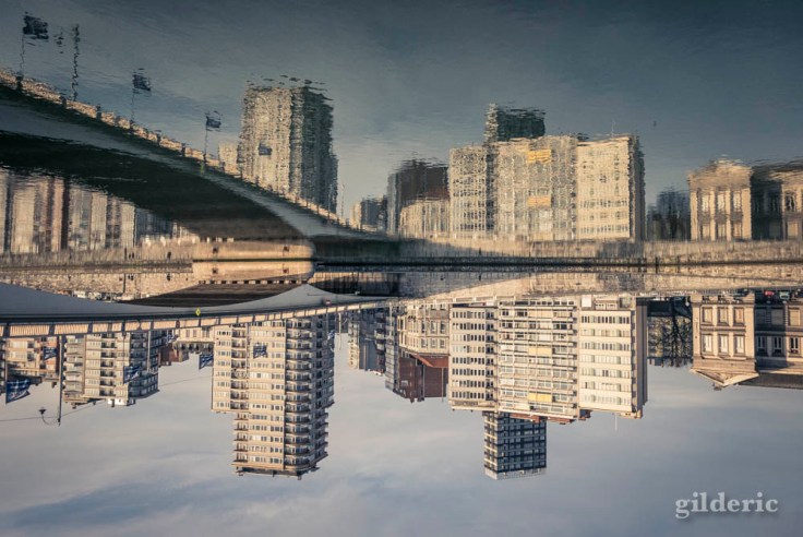 Reflets d'hiver (Liège par grand froid)