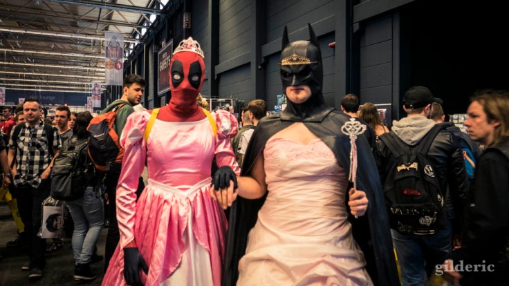 FACTS Spring Edition 2018 : Batman rencontre Deadpool (crazy cosplay)