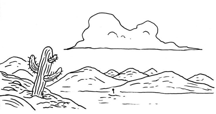 Ma chaîne YouTube est un vrai désert (dessin)