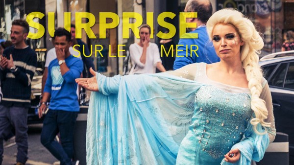 Street show surprise sur le Meir à Anvers