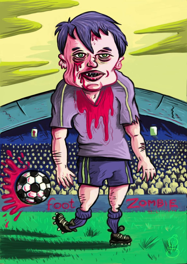 Foot Zombie (2010) - dessin de Gilderic
