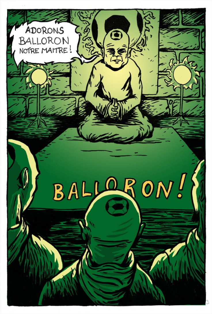 Fous de foot (un projet BD de Gilderic)