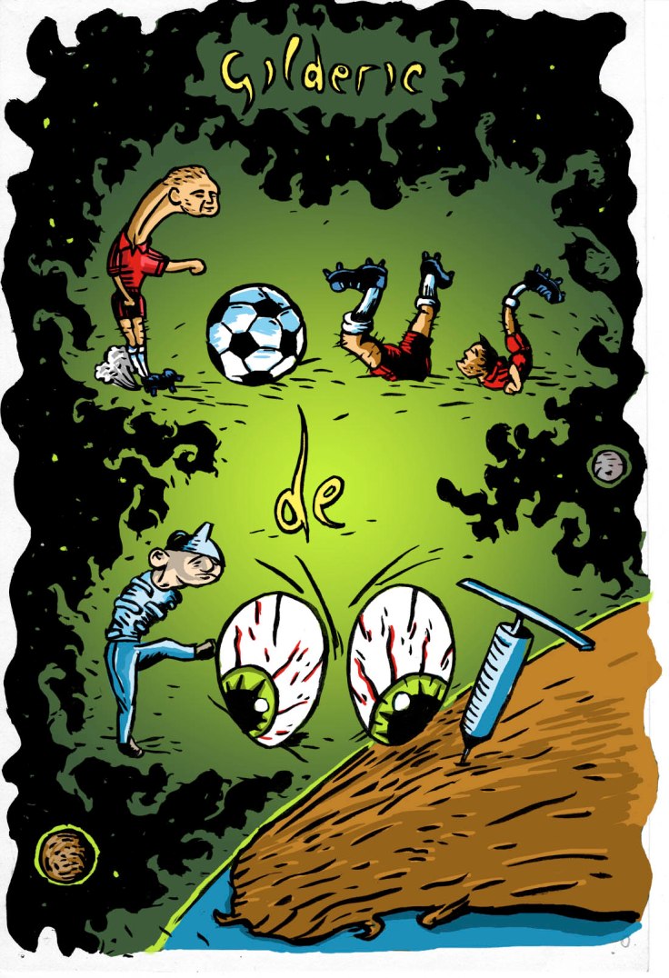Fous de foot (un projet BD de Gilderic)