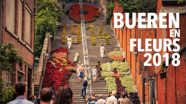 Bueren en fleurs 2018 à Liège
