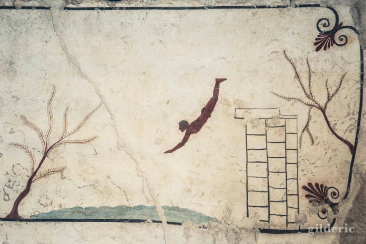 La tombe du plongeur au musée de Paestum