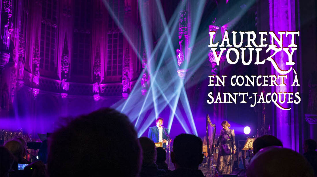 Laurent Voulzy en concert à Saint-Jacques (Liège) : photos et vidéo