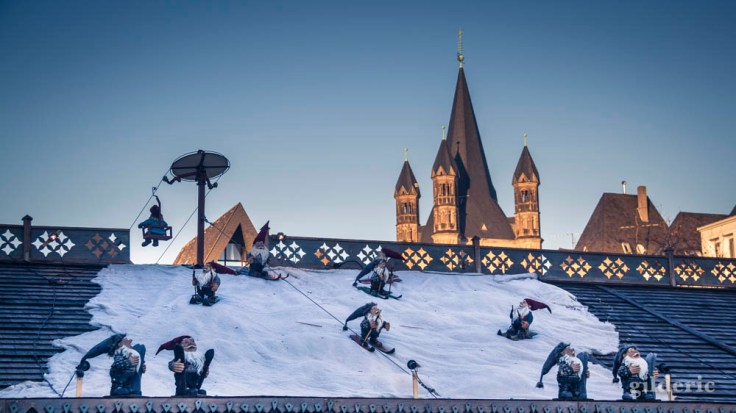Sur le marché de Noël de Cologne