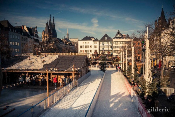 Sur le marché de Noël de Cologne