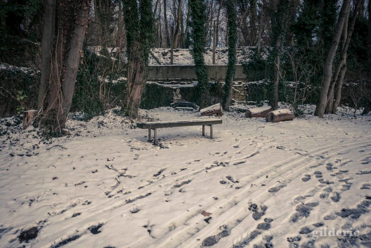 Dimanche neigeux au Parc de la Chartreuse (Liège)