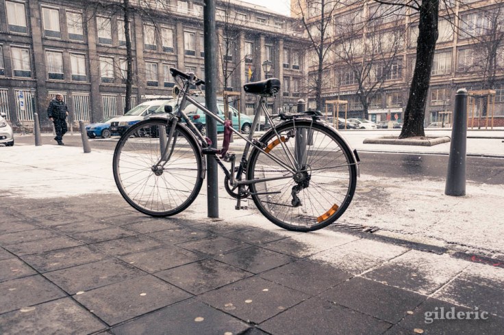 Il neige sur Liège (janvier 2019)