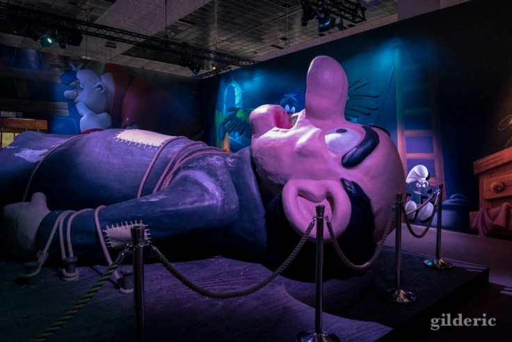 La Schtroumpf Expérience au Heysel à Bruxelles