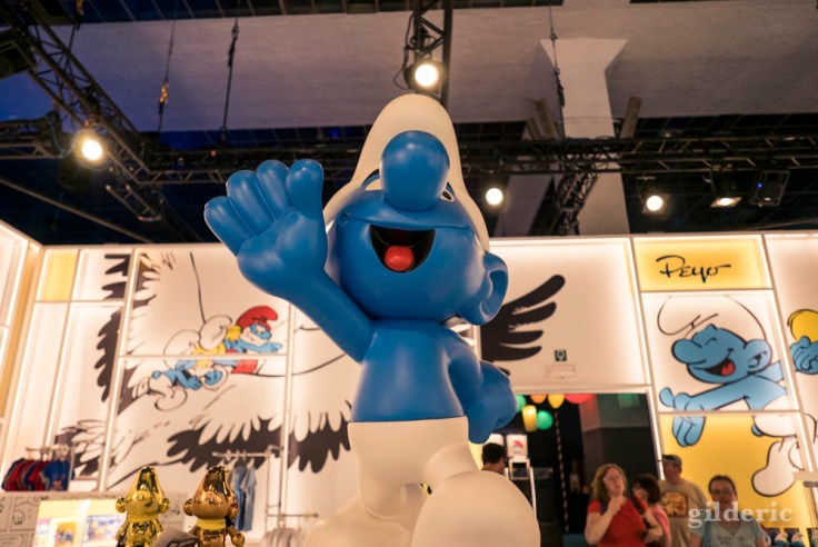 La Schtroumpf Expérience au Heysel à Bruxelles