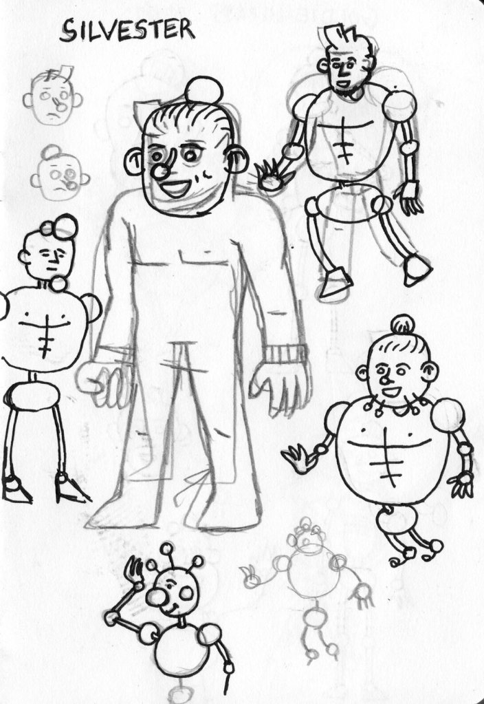 Silvester : première recherche de personnage